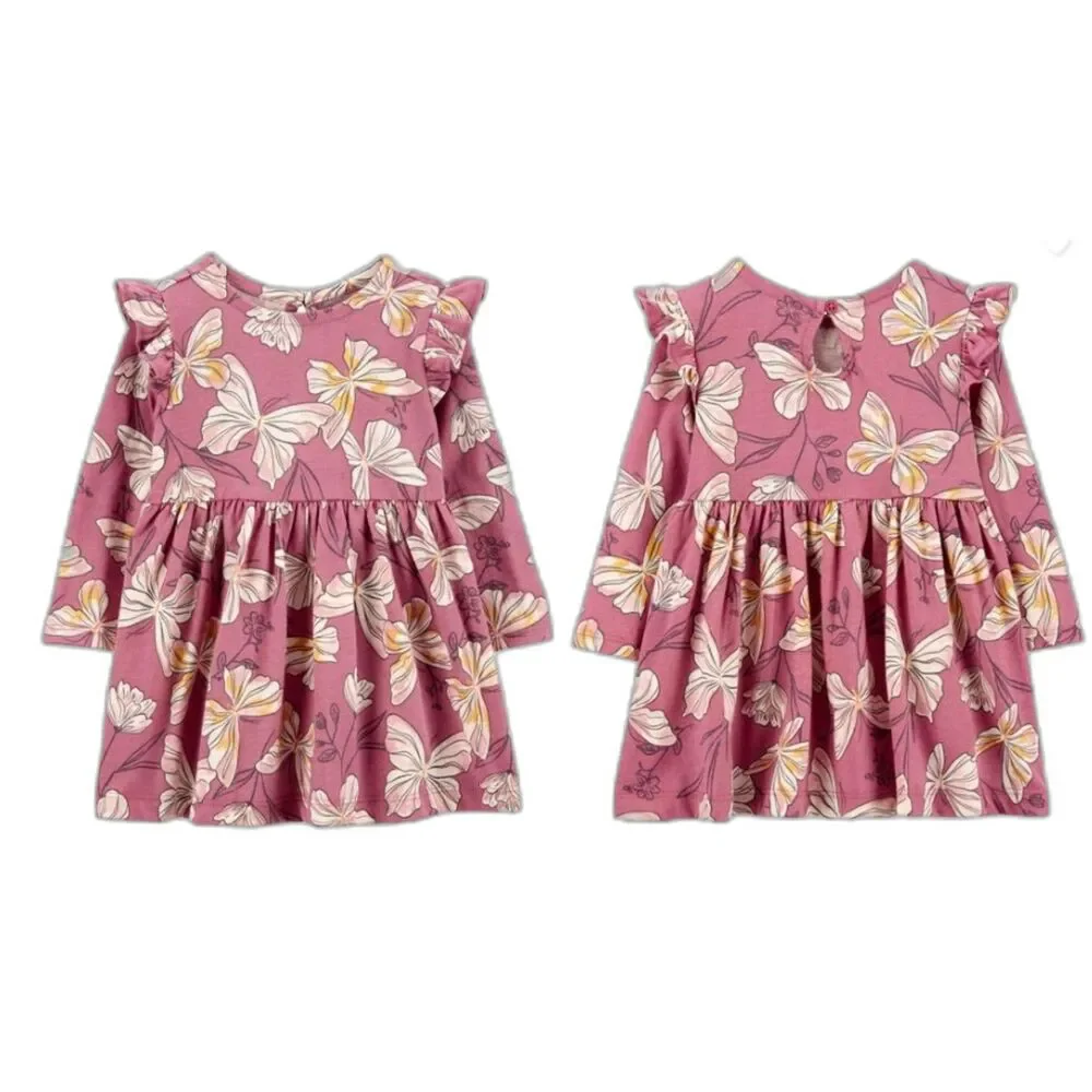 Carter's Baby Butterfly Jersey Dress 12m